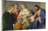 Christ Giving the Keys to Saint Peter by Vincenzo di Biagio Catena