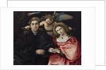 Portrait of Marsilio Cassotti and His Bride Faustina by Lorenzo Lotto