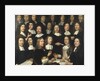 Group Portrait of the Mint Masters of Dordrecht by Samuel Dirksz van Hoogstraten