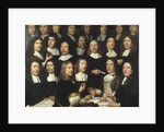 Group Portrait of the Mint Masters of Dordrecht by Samuel Dirksz van Hoogstraten