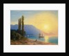 Sunset over Yalta by Ivan Konstantinovich Aivazovsky