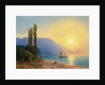 Sunset over Yalta by Ivan Konstantinovich Aivazovsky