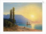 Sunset over Yalta by Ivan Konstantinovich Aivazovsky