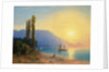 Sunset over Yalta by Ivan Konstantinovich Aivazovsky