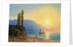 Sunset over Yalta by Ivan Konstantinovich Aivazovsky