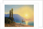 Sunset over Yalta by Ivan Konstantinovich Aivazovsky
