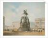 The equestrian monument of Nicholas I of Russia on St Isaacs Square in Saint Petersburg by Iosif Iosifovich Charlemagne