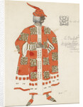 Costume design for the play The Martyrdom of St. Sebastian by Gabriele DAnnuzio by Léon Bakst