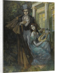 Pushkin and the Muse by Konstantin Alexeyevich Korovin