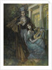 Pushkin and the Muse by Konstantin Alexeyevich Korovin