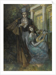 Pushkin and the Muse by Konstantin Alexeyevich Korovin