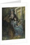 Pushkin and the Muse by Konstantin Alexeyevich Korovin