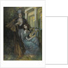 Pushkin and the Muse by Konstantin Alexeyevich Korovin