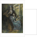 Pushkin and the Muse by Konstantin Alexeyevich Korovin