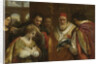Saint Domitilla receiving the veil from Pope Clement I by Pietro da Cortona