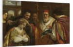 Saint Domitilla receiving the veil from Pope Clement I by Pietro da Cortona