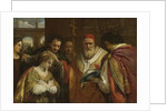 Saint Domitilla receiving the veil from Pope Clement I by Pietro da Cortona