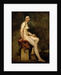 Mademoiselle Rose (Seated Nude) by Eugène Delacroix