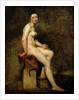 Mademoiselle Rose (Seated Nude) by Eugène Delacroix