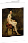 Mademoiselle Rose (Seated Nude) by Eugène Delacroix