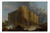 The demolition of the Bastille, July 14, 1789 by Hubert Robert