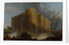 The demolition of the Bastille, July 14, 1789 by Hubert Robert