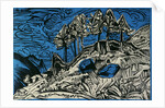 Trees on a Mountain Slope by Ernst Ludwig Kirchner