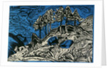 Trees on a Mountain Slope by Ernst Ludwig Kirchner