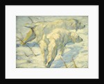 Siberian Dogs in the Snow by Franz Marc