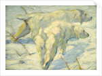 Siberian Dogs in the Snow by Franz Marc
