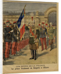 Ferdinand I of Bulgaria at the Élysée Palace by Henri Meyer