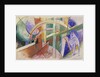 Blue Horse with Rainbow by Franz Marc