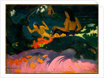 By the Sea (Fatata te Miti) by Paul Eugéne Henri Gauguin