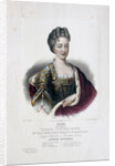 Portrait of Princess Charlotte of Brunswick-Wolfenbüttel, wife of Tsarevich Alexei Petro by Pyotr Fyodorovich Borel