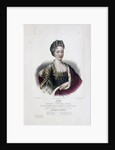 Portrait of Princess Charlotte of Brunswick-Wolfenbüttel, wife of Tsarevich Alexei Petro by Pyotr Fyodorovich Borel