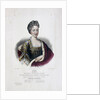 Portrait of Princess Charlotte of Brunswick-Wolfenbüttel, wife of Tsarevich Alexei Petro by Pyotr Fyodorovich Borel