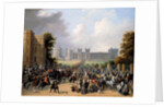 Arrival of King Louis-Philippe at Windsor Castle by Édouard-Henri-Théophile Pingret