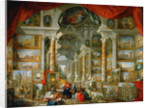 Picture Gallery with Views of Modern Rome (Modern Rome) by Giovanni Paolo Panini