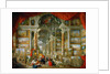 Picture Gallery with Views of Modern Rome (Modern Rome) by Giovanni Paolo Panini