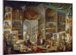 Picture Gallery with Views of Ancient Rome (Roma Antica) by Giovanni Paolo Panini