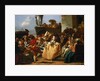 Carnival Scene (The Minuet) by Giandomenico Tiepolo