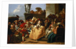 Carnival Scene (The Minuet) by Giandomenico Tiepolo