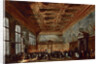 The Doge of Venice Giving Audience in the Sala del Collegio in the Doge?s Palace by Francesco Guardi