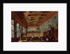 The Doge of Venice Giving Audience in the Sala del Collegio in the Doge?s Palace by Francesco Guardi