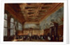 The Doge of Venice Giving Audience in the Sala del Collegio in the Doge?s Palace by Francesco Guardi