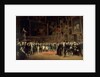 Charles X Distributing Awards to Artists Exhibiting at the Salon of 1824 at the Louvre by François-Joseph Heim