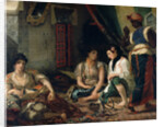 The Women Of Algiers In Their Apartment by Eugène Delacroix