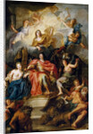 The glorification of Louis XIV by Antoine Coypel