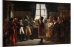 Tsar Alexander I presenting the Kalmyks, Cossacks and Bashkirs of Russian army to Napoleon I, Tilsit by Pierre-Nolasque Bergeret