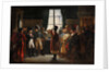 Tsar Alexander I presenting the Kalmyks, Cossacks and Bashkirs of Russian army to Napoleon I, Tilsit by Pierre-Nolasque Bergeret